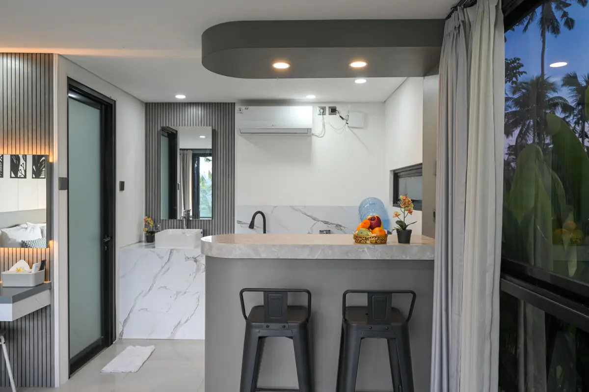Pristine Kitchen Area